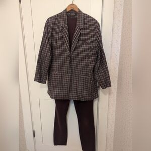 🖤 Liz Thomas Jacket Blazer size L Academia Office Trending Capsule oversized